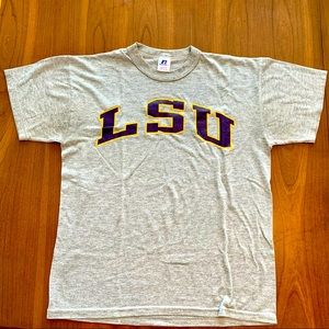 Russell Athletic Youth XL LSU Logo Tee